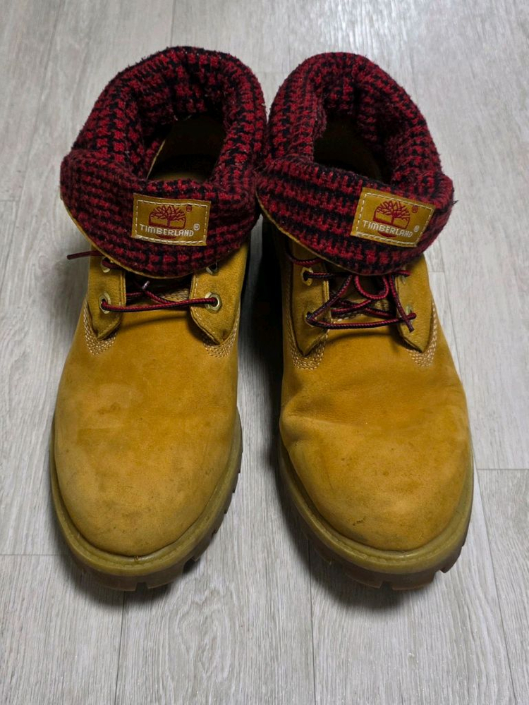 팀버랜드 6인치 워터프루프 롤탑부츠(270~275)--0