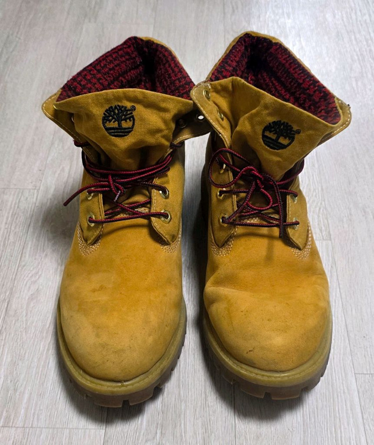 팀버랜드 6인치 워터프루프 롤탑부츠(270~275)--1