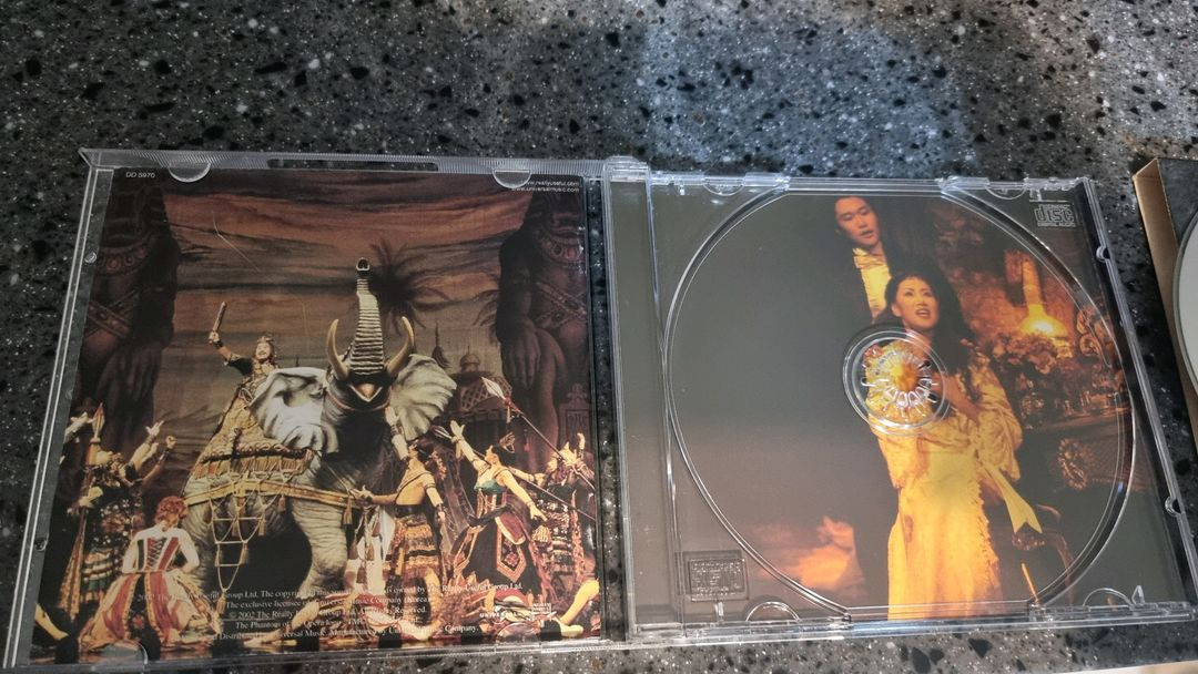 오페라의 유령 코리안캐스트 (2002) 뮤지컬 CD--2