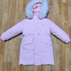 뉴발란스 핑크 롱패딩 120