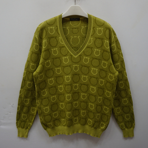 정품 페라가모 캐시미어 브이넥 니트 남성 여유 2XL 훌륭 사랑봉봉 이미지