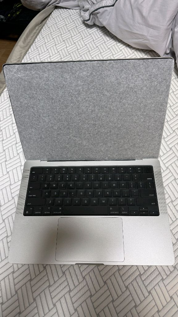 [판매] 맥북프로 M4 14인치 실버 영문자판(신품급 / 풀박스 / 보증 27년까지) 이미지