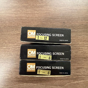 올림푸스 OM 카메라용 포커싱 스크린 3개 일괄