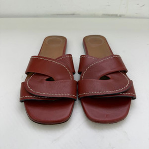 정품) 끌로에 캔디스 플랫 트위스트 슬리이드샌들 37(240)