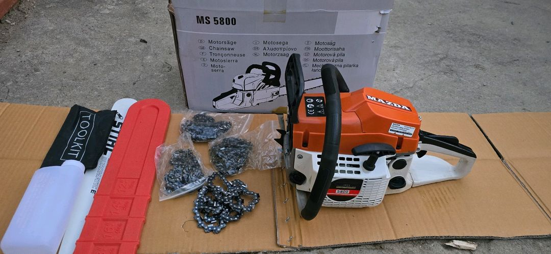 MAZDA MS 5800 엔진톱 새상품--1