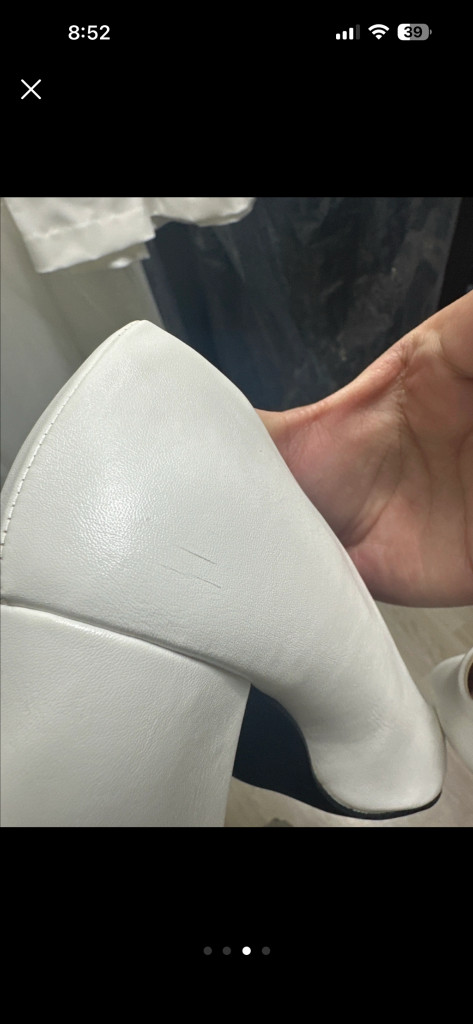 사뿐 피로연 돌잔치 화이트구두 이미지