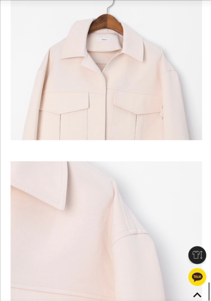 새상품 프로스트제이 크롭자켓 / 44-66 사이즈--6