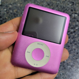 애플 아이팟 나노 3세대 8기가 핑크색 부품용