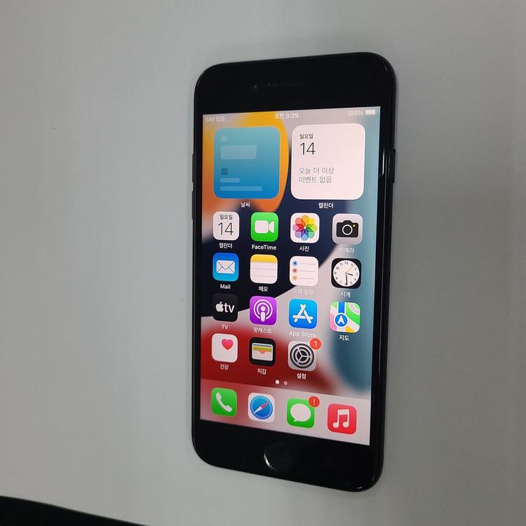 아이폰7 128GB 제트블랙 A급 중고폰 버전15.2 210158--1