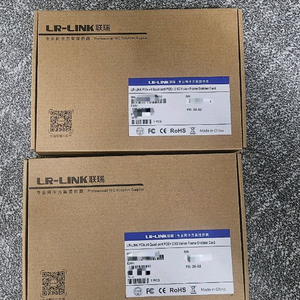 LR-LINK PCIe 4포트 POE+ 랜카드