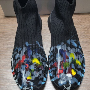 새상품)남성 니트소재 슬립온 부츠 하이탑 스니커즈 270~290