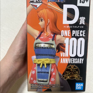 (미개봉) 원피스 vol.100 Anniversary 제일복권(이치방쿠지) D상 나미 피규어