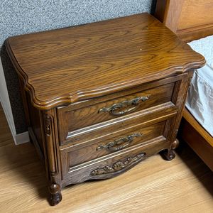 앤틱 2단 서랍장 가구 수납장 앤티크 우드 팝니다
