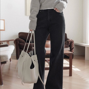 유유알 흑청바지