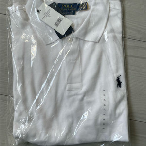 폴로 피케티 화이트 XL