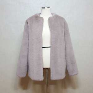 미엔느(MIENNE) 고급 인조밍크자켓 프리/55-66-77 새것수준