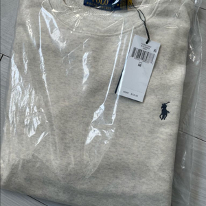 폴로 맨투맨 아이보리 L