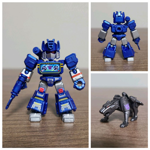 블로키 트랜스포머 디펜더 03 스페셜 갤럭시 사운드웨이브 (교환도 가능)