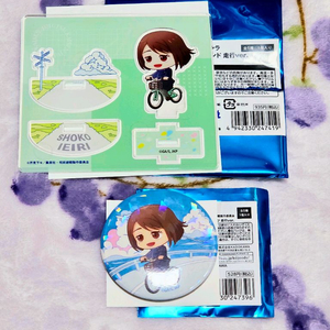 [일괄] 주술회전 사이클링 Cycling 이에이리 쇼코 아크릴 캔뱃지