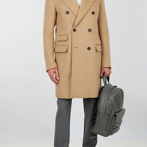 일레븐티 캐시미어 블렌딩 더블 코트 티켓포켓 21시즌