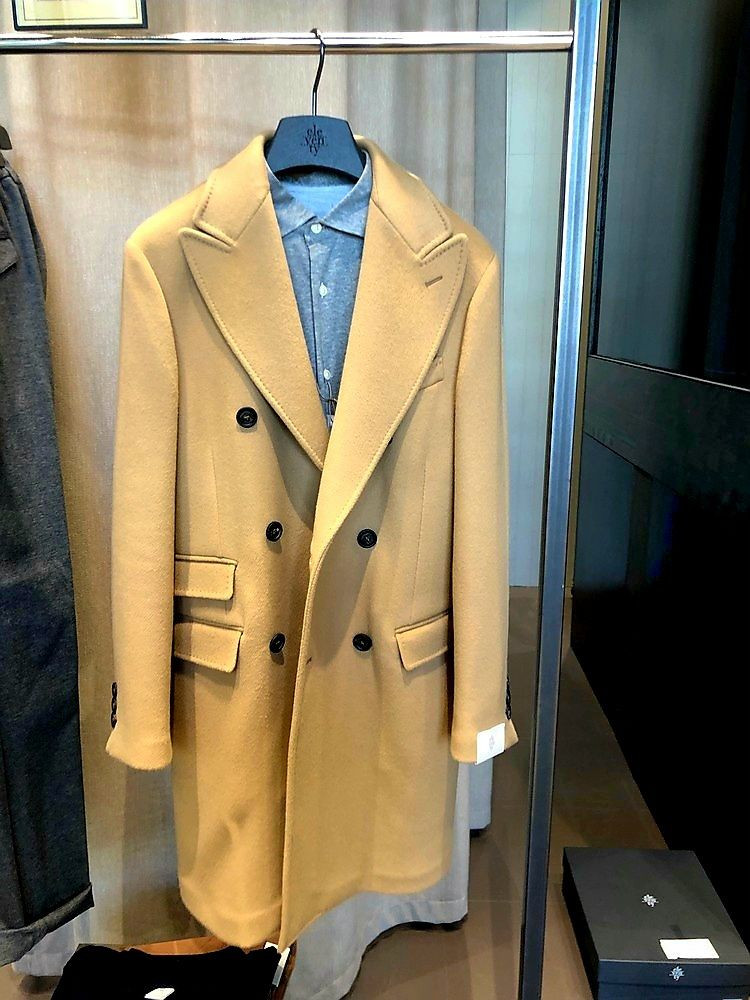 일레븐티 캐시미어 블렌딩 더블 코트 티켓포켓 21시즌--6