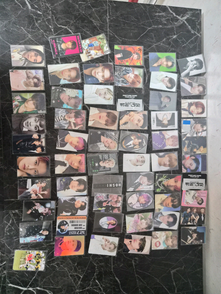 엔시티127 엔시티드림 세븐틴 에이티즈 해찬 마크 승관 호시 정한 디노 홍중 우영 종호 아이돌 포카 일괄판매--1