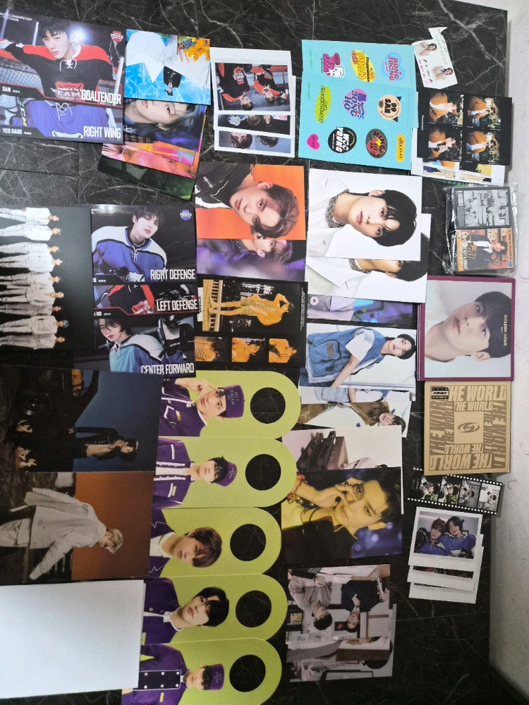 엔시티127 엔시티드림 세븐틴 에이티즈 해찬 마크 승관 호시 정한 디노 홍중 우영 종호 아이돌 포카 일괄판매--2