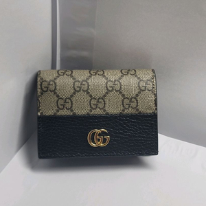 구찌GUCCI GG마몽 지갑 블랙 싸게 판매