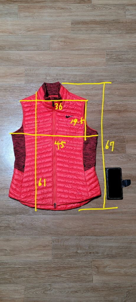 여.85-90) 나이키 골프 여성 패딩조끼 (경량급)/ 에어로로프트 러닝 아웃도어 골프의류--2