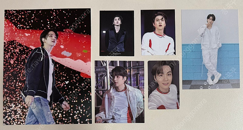 방탄 퍼투댄 라이브 포카 분철 태형 지민 호석 윤기--1