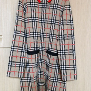 버버리 키즈 체크 원피스 12Y 152cm