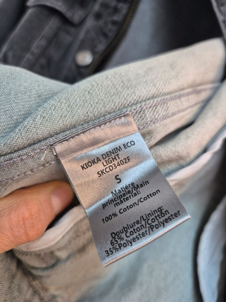 쟈딕앤볼테르 그라데이션 데님 청자켓 S--4