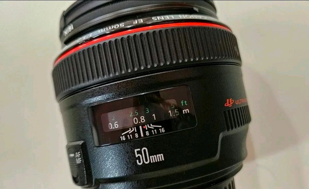 캐논 EF 50mm F1.2 L USM 오이만두 50.2L 인물렌즈 이미지