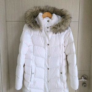 여성용 타미 패딩 자켓 화이트색상M