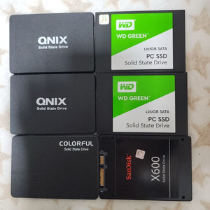 SSD 120G-128G. 포맷완료.