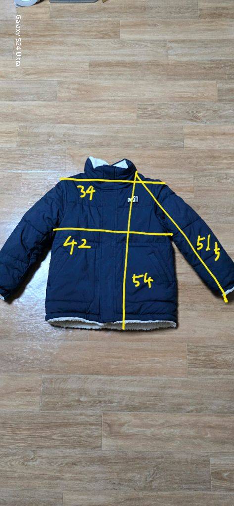 키즈 120) 밀레 키즈 후리스 자켓 (양면)/ 아동 겨울 뽀글이, 아동 방한복--2