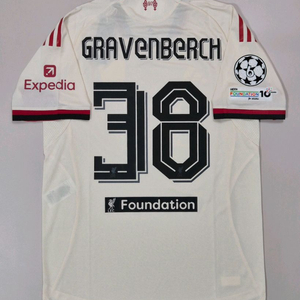 25 26 리버풀 흐라벤베르흐 원정 유니폼 XL