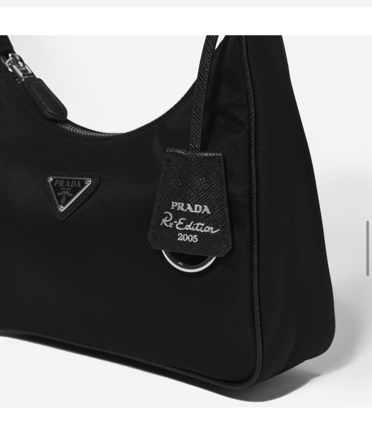 프라다 리에디션 2005 리나일론 앤 사피아노 미니백--3