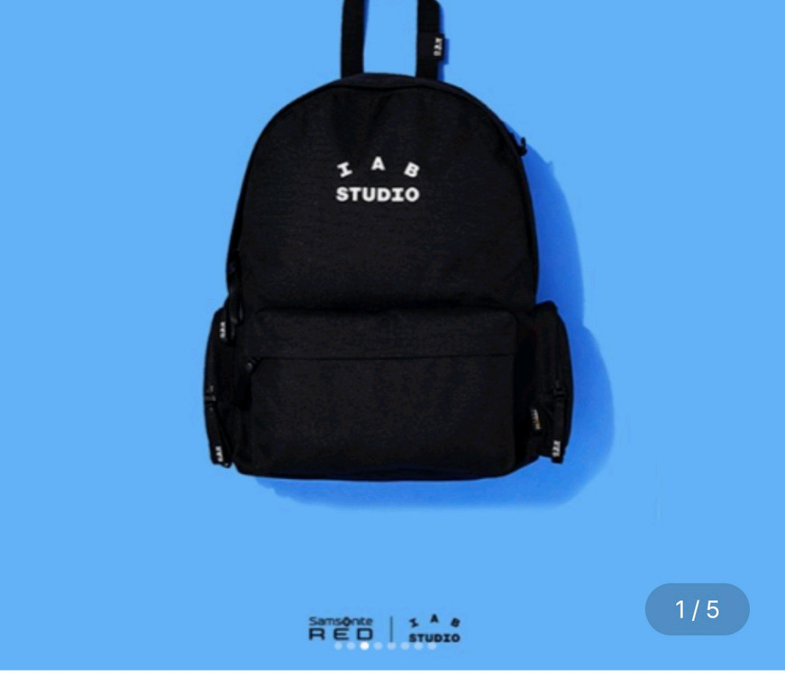 아이앱 스튜디오 백팩 IAB STUDIO X SAMSONITE 백팩 새상품 책가방 신학기 새학기 학생 대학생 이미지