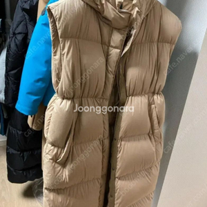 정품 몽클레어 코모에 롱패딩조끼 이미지