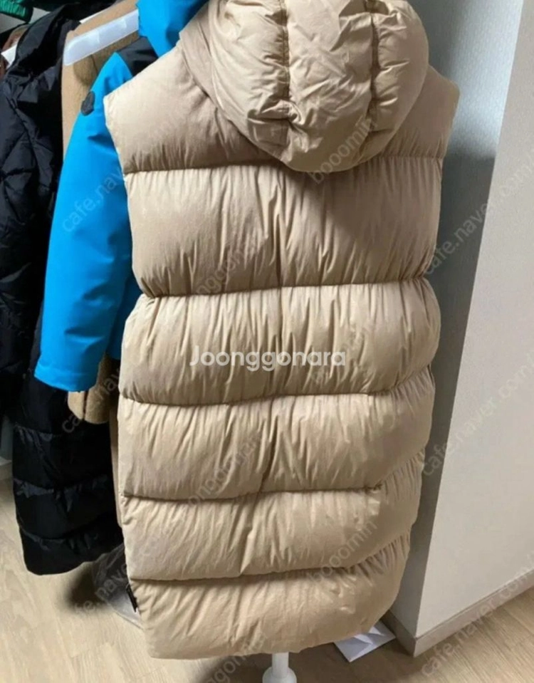 정품 몽클레어 코모에 롱패딩조끼 이미지