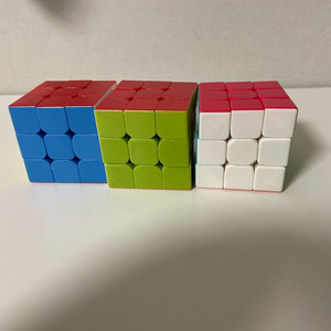 3x3 큐브 3개 이미지