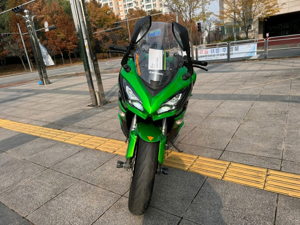 가와사키 z1000sx 18년형 짧은키로수 판매합니다--4
