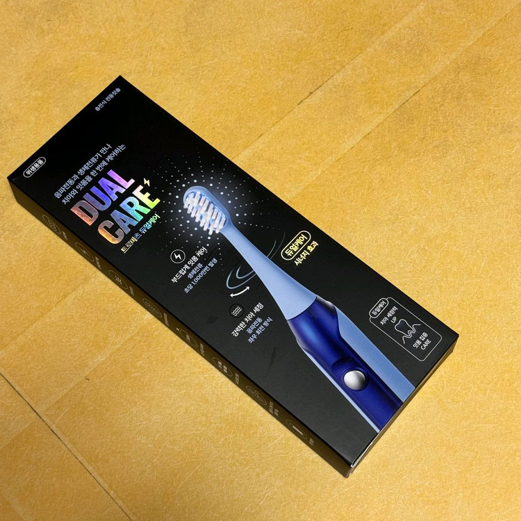 트로마츠 듀얼케어 전동칫솔 미개봉 새상품 판매합니다.--2