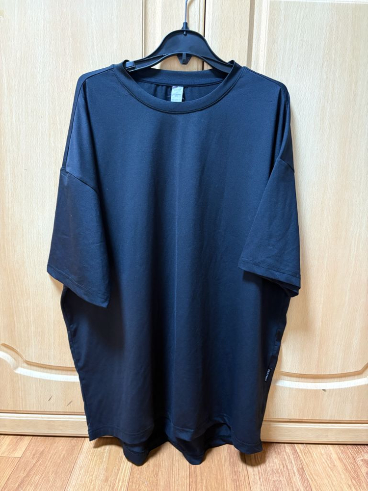 젝시믹스 아이스페더 오버핏 티셔츠 블랙 사이즈 프리--1