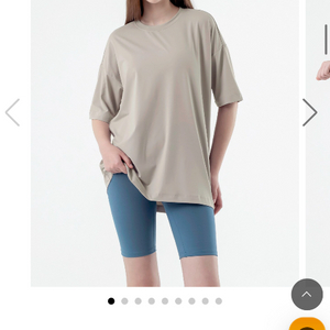 젝시믹스 아이스페더 오버핏 티셔츠 문빔베이지 사이즈 프리