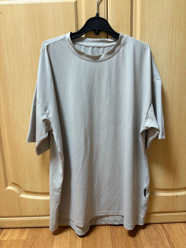 젝시믹스 아이스페더 오버핏 티셔츠 문빔베이지 사이즈 프리--1