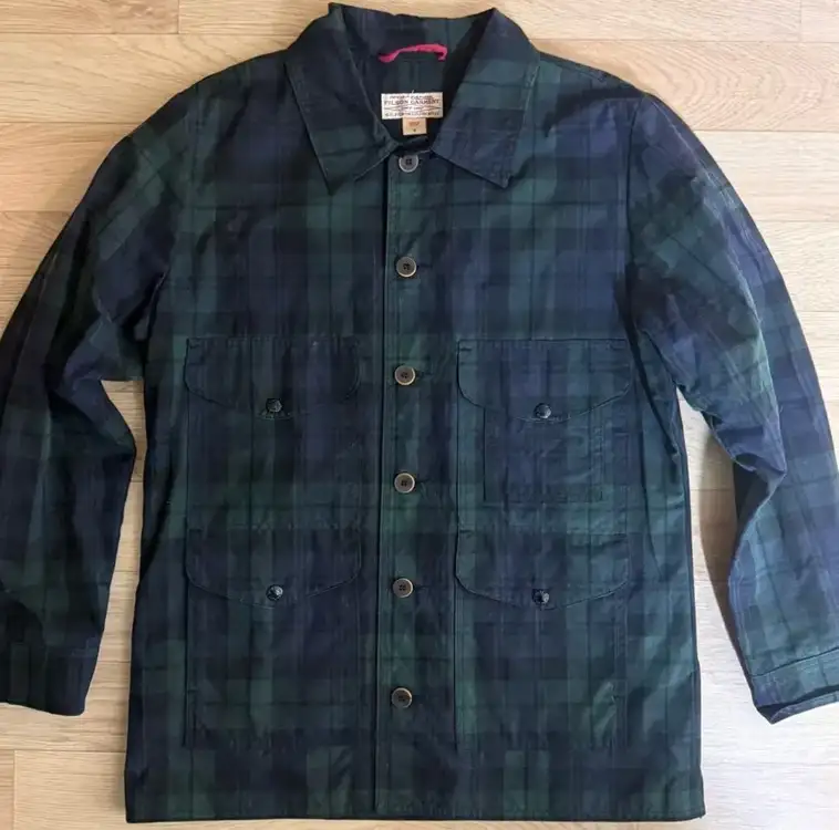 FILSON 블랙워치 왁스 자켓 Made in USA 105 C.C. Filson 이미지