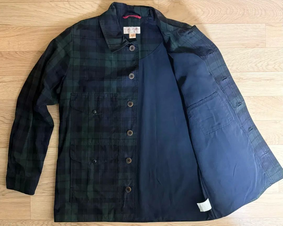FILSON 블랙워치 왁스 자켓 Made in USA 105 C.C. Filson 이미지