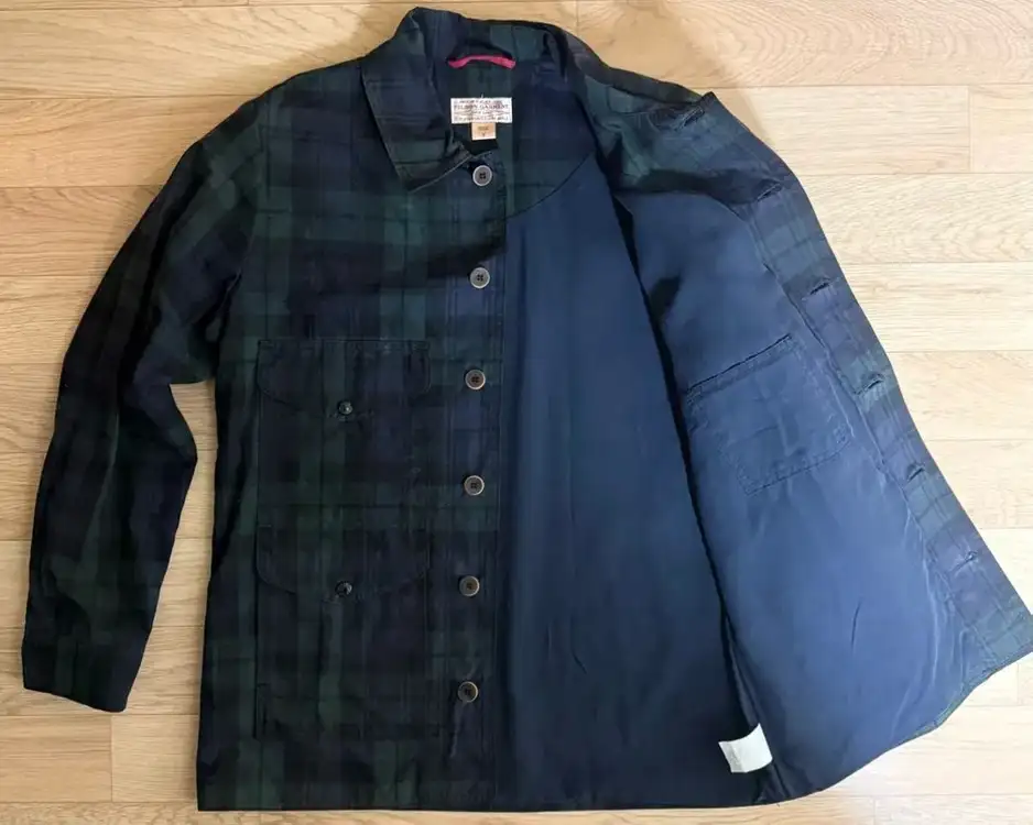 FILSON 블랙워치 왁스 자켓 Made in USA 105 C.C. Filson 이미지